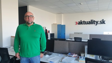 Redactorul-șef Aktuality, Peter Bardy