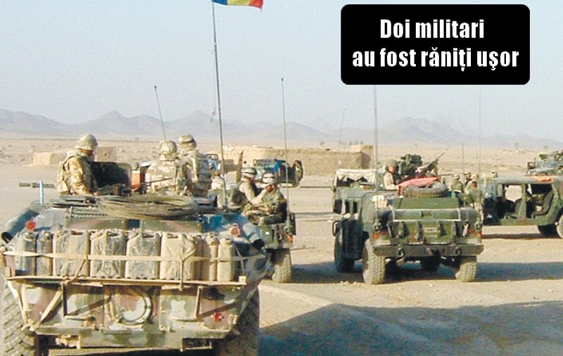 Românii, atacaţi cu rachete în Afganistan