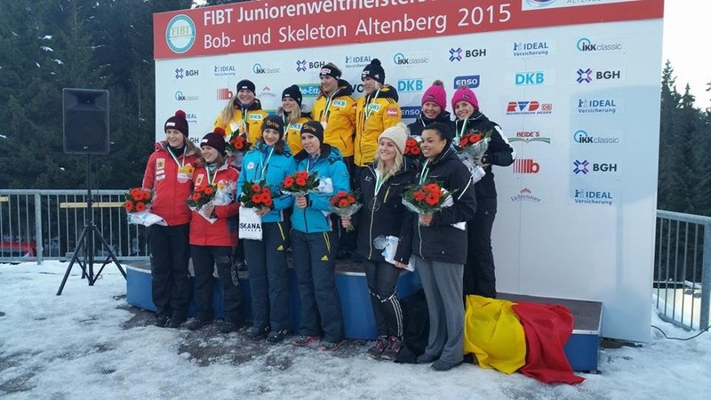 Andreea Grecu și Maria Constantin au fost la o palmă de podiumul CM de junioare