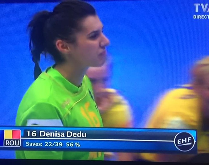 Povestea Denisei Dedu, eroina din meciul cu Rusia. DeDUMNEZEU! Joacă abia de la 13 ani și a ajuns la handbal din întâmplare!