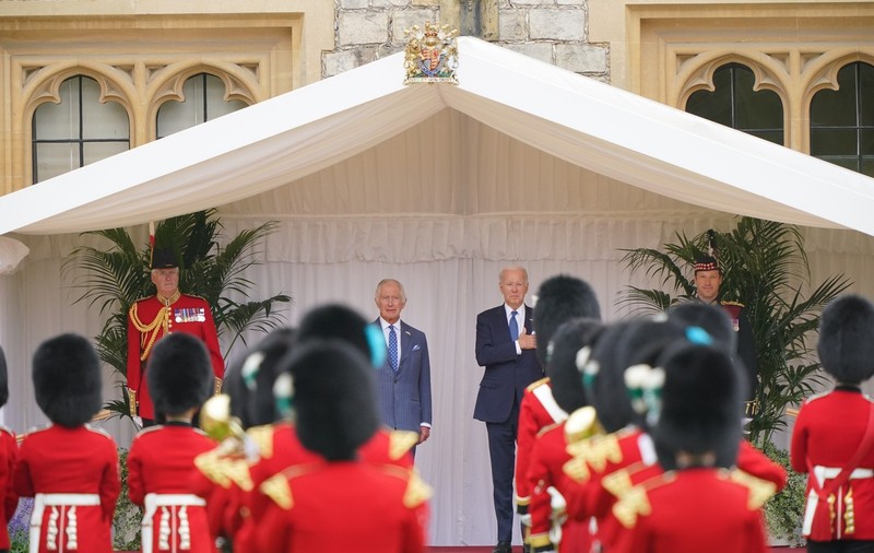 Joe Biden, întâlnire istorică cu regele Charles