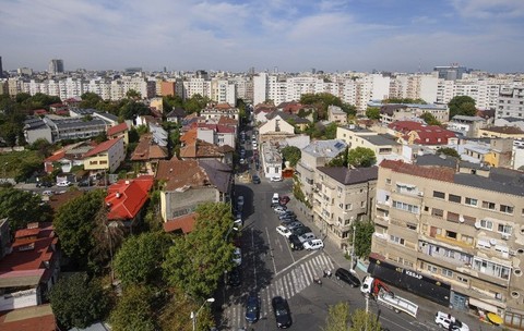 blocuri și case în Bucuresti