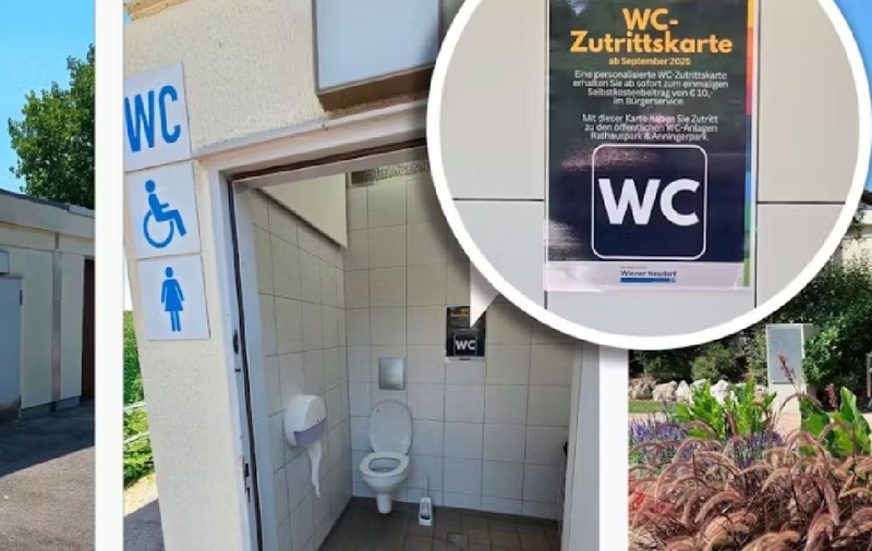 Taxă de 10 euro pentru un WC public, valabilă 30 de ani, în Austria: „Facilitățile au fost sabotate în mod regulat”