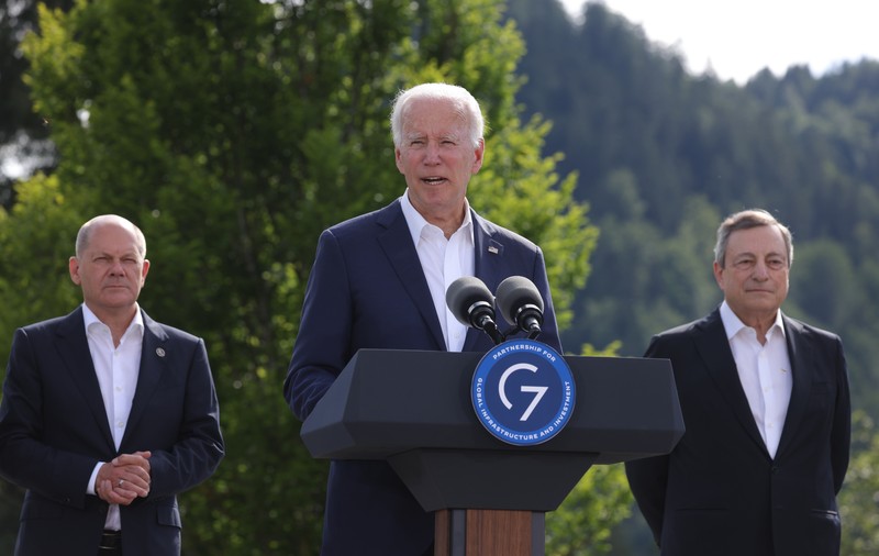 Bloomberg: Liderii G7 se vor angaja să sprijine Ucraina "atât timp cât va fi nevoie"