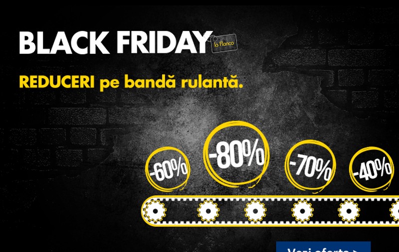 Reducerile Flanco de Black Friday 2016! 300.000 de produse în stoc și reduceri de 80%
