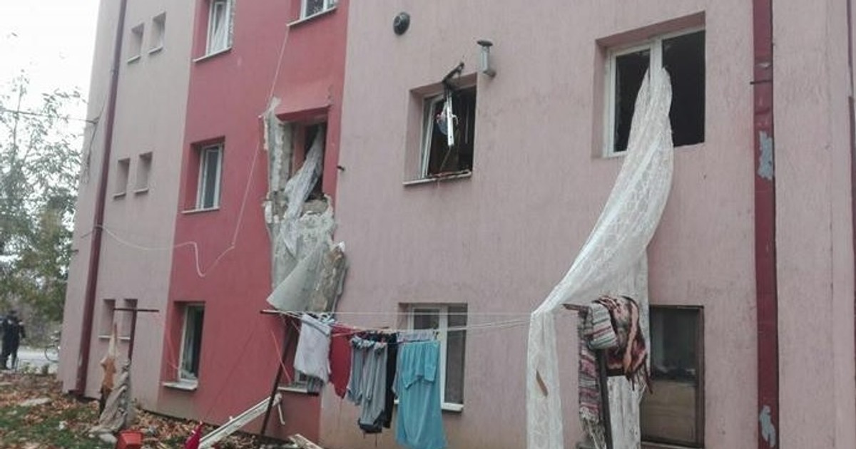 Imagini înfiorătoare cu explozia de la căminul de nefamiliști din Lugoj
