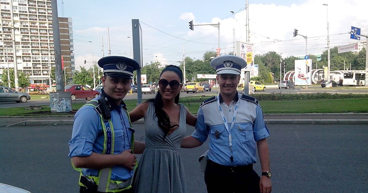 Asistenta TV Daniela Crudu a fost prinsă de polițiști circulând cu 197 km/h.