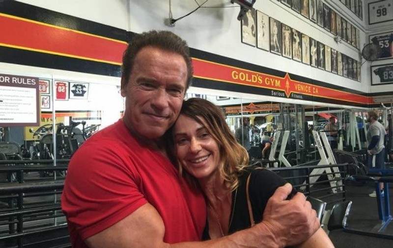 Arnold Schwarzenegger, pregătire sub îndrumarea Nadiei Comăneci: ”E antrenoarea mea” / VIDEO