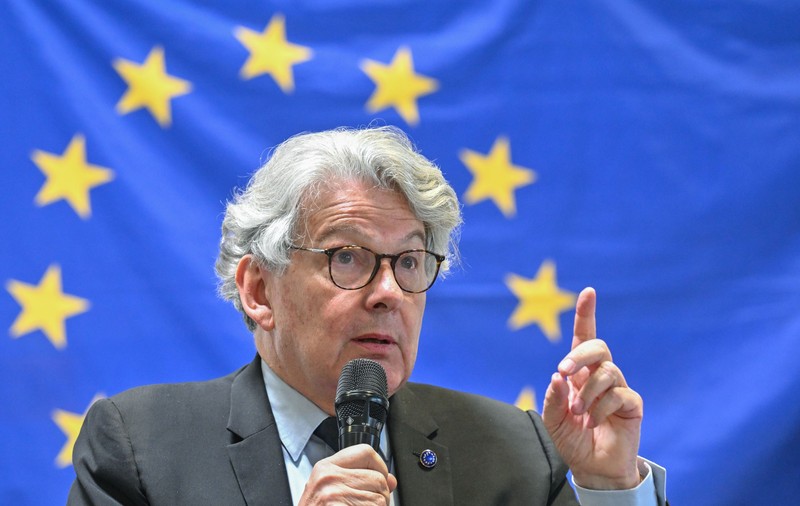Comisarul european Thierry Breton demisionează din funcţie şi o acuză pe Ursula von der Leyen că a cerut Parisului să-i retragă candidatura