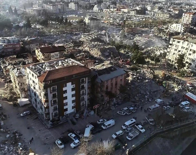 Dezastrul din Hatay, văzut din dronă. Cum arată provincia la câteva zile după cutremurul devastator