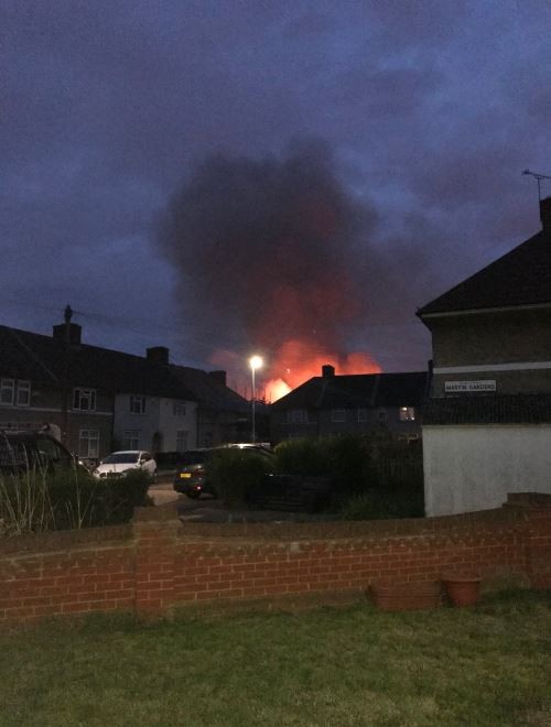 Incendiu de proporții la una dintre cele mai mari școli din Marea Britanie