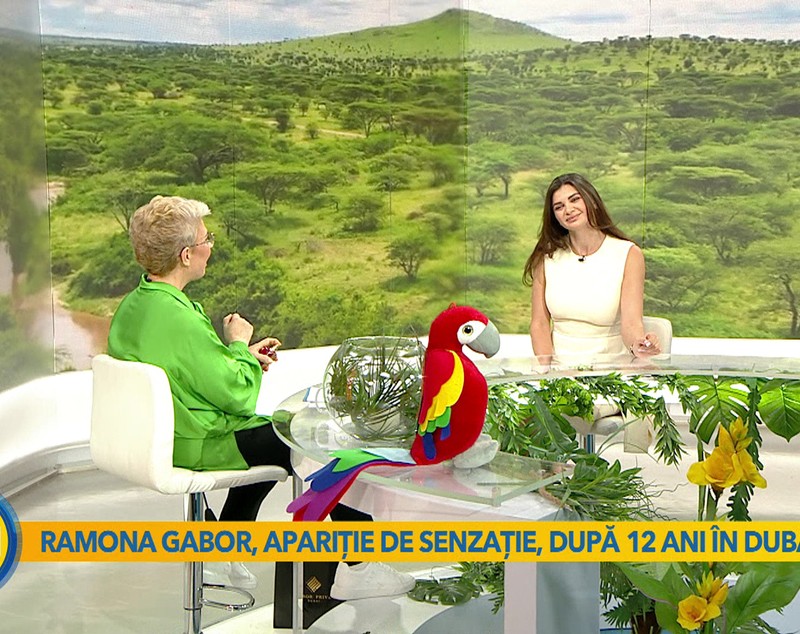 Motivul pentru care Ramona Gabor s-a întors în România. Locuiește de 12 ani în Dubai: „Am stat 10 zile efectiv în meditație 12 ore pe zi”