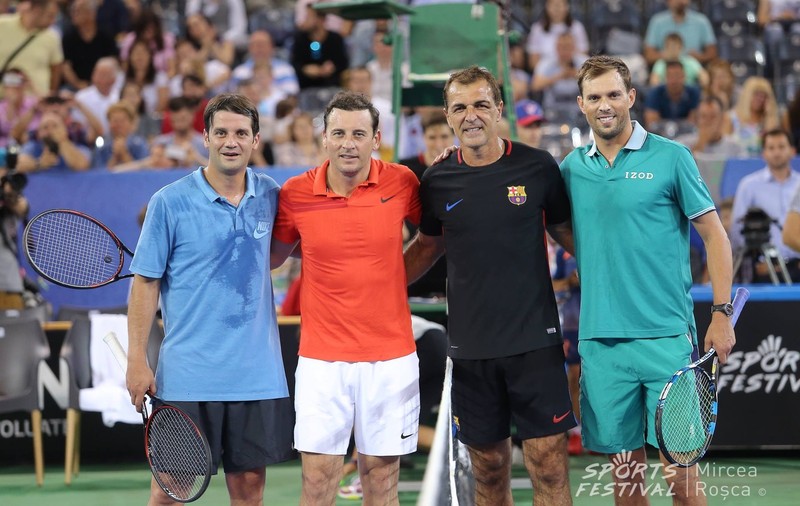 Cum a dat Chivu fotbalul pe tenis de câmp / FOTO