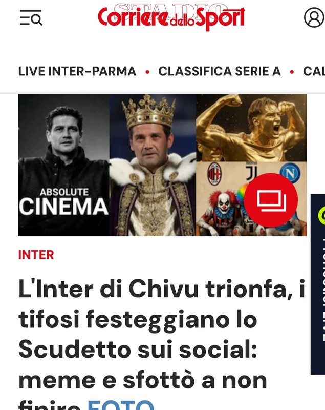 „Magicul Chivu”, presa din Italia e la picioarele antrenorului român