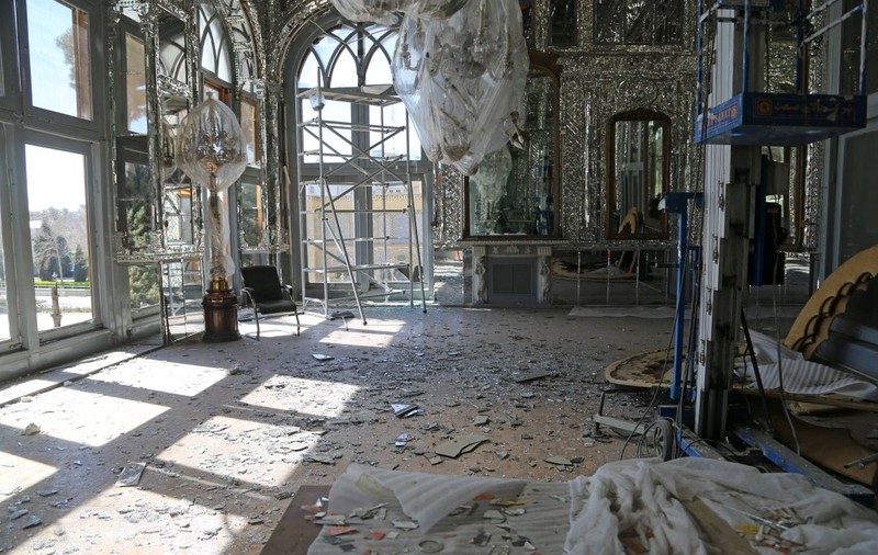 Palatul Golestan din Teheran, fostă reședință regală, devastat de o explozie în urma unor atacuri aeriene americano-israeliene