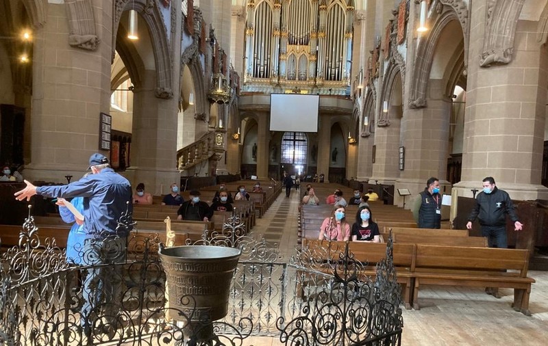 Vaccinare pe muzică de orgă, la Biserica Neagră. Peste 200 de oameni s-au imunizat în lăcașul de cult din Brașov