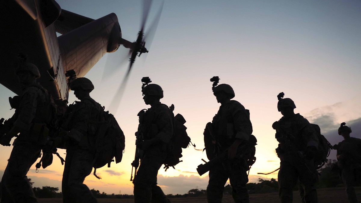 Soldați americani la baza Okinawa Foto: Hepta