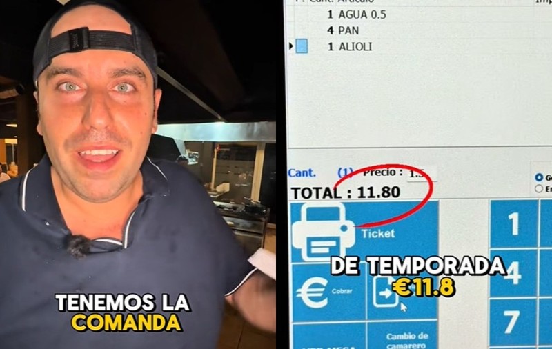Proprietarul unui restaurant din Mallorca se plânge de nota de plata de 11 euro