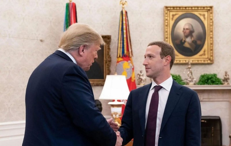 Meta a donat un milion de dolari pentru fondul de învestire a lui Donald Trump