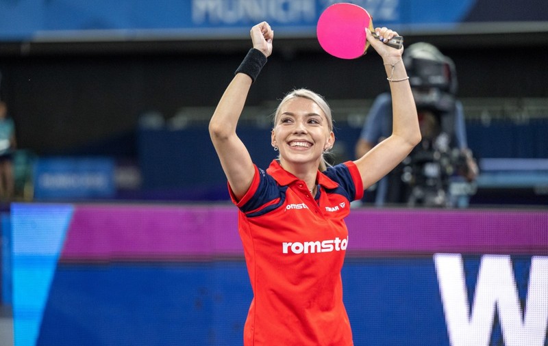 Bernadette Szocs, medalie de aur la Jocurile Europene la tenis de masă. Cea mai bună clasare din istoria participărilor românești