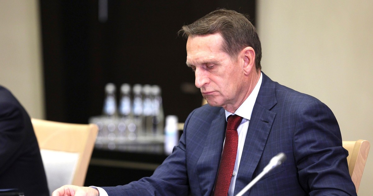 Serghei Narîșkin, șeful Serviciului de Spionaj Extern al Rusiei (SVR) Foto Profimedia
