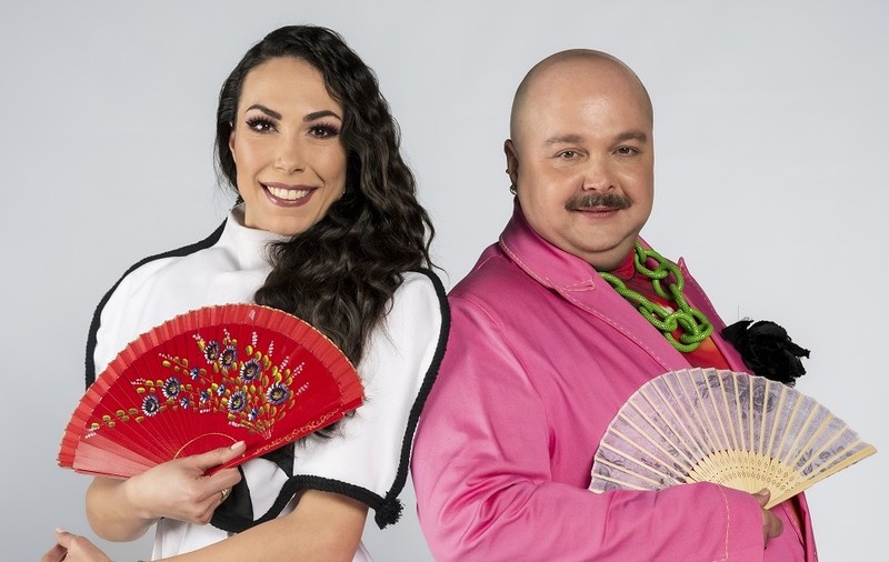 Jazzy Jo şi Zarug fac echipă la „Te cunosc de undeva!”, sezonul 17. „Nu mi-e teamă de penibil. Emisiunea e un tur de forță”