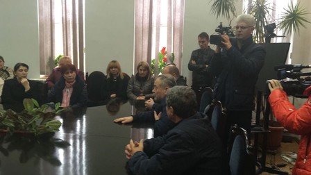 Protest spontan în Vaslui