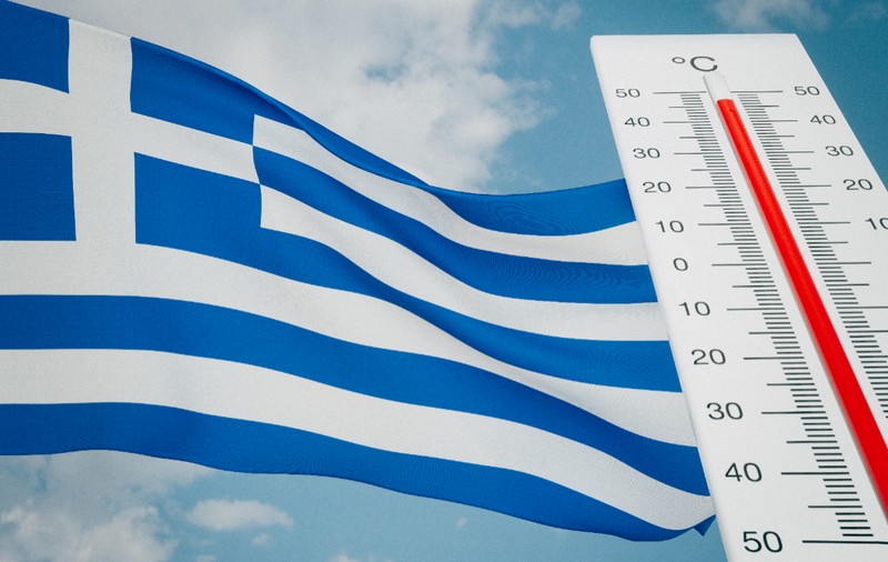 Vremea în Grecia, în august 2026. Un „dom de căldură” ar putea aduce temperaturi extreme, de peste 44 grade Celsius