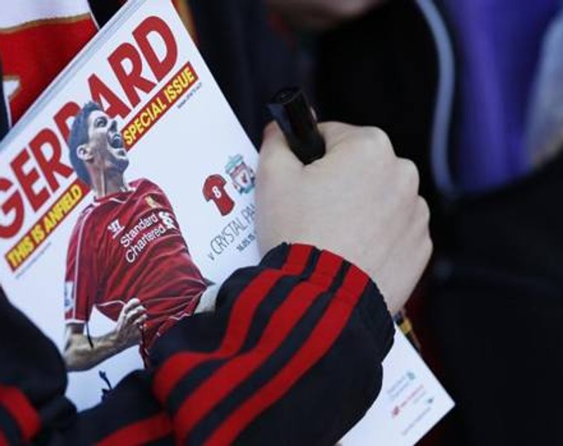 Momente emoționante la retragerea lui Steven Gerrard! / GALERIE FOTO