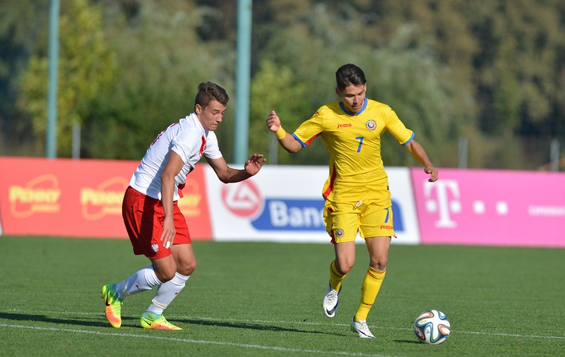 România - Polonia 1-2, într-un test înaintea debutului în calificările pentru Euro Under 17 din 2017