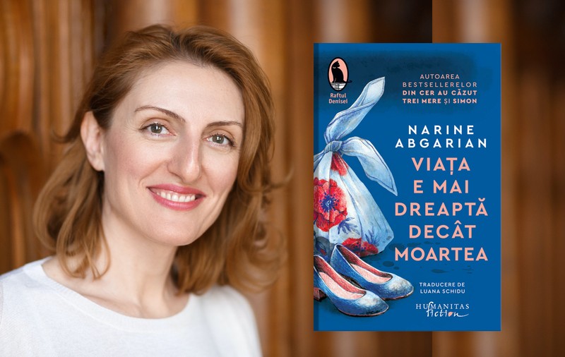 Narine Abgarian, autoarea volumului „Viața e mai dreaptă decât moartea”: „Asta e singura carte pe care n-am să o recitesc vreodată”