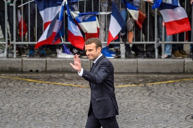 Macron și-a publicat portretul oficial