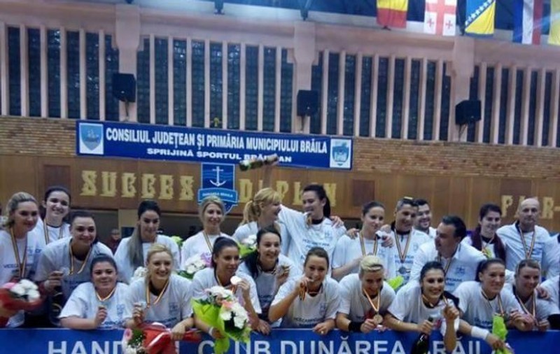 UPDATE. Programul sferturilor. CSM Bistriţa, CSM Roman, Dunărea Brăila şi Rapid s-au calificat în sferturile Cupei României la handbal feminin