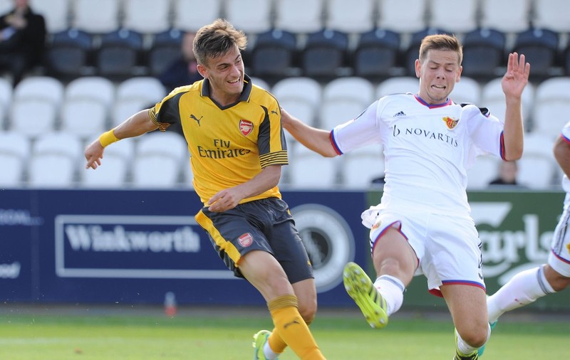 Vlad Dragomir a înscris pentru Arsenal în UEFA Youth League | VIDEO
