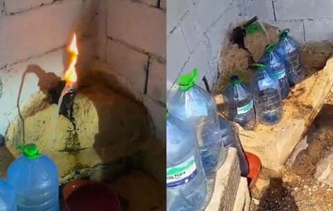 Rețetă periculoasă în Serbia apă contaminată cu kerosen, vândută pacienților cu cancer pe post de tratament miraculos. Sursă foto: colaj foto Blic.