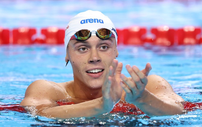 Prima reacție a lui David Popovici după ce s-a calificat în finala CE la 100 metri cu record al competiției: „Sunt convins că-l pot bate”