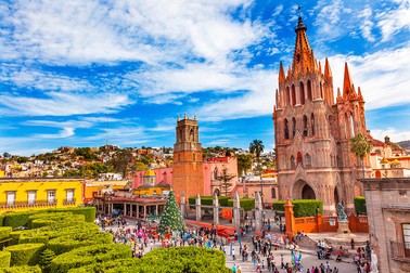 San Miguel de Allende, Mexic. Foto 123rf