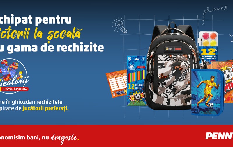 Rechizitele oficiale ale Echipei Naționale de Fotbal au ajuns în magazinele PENNY