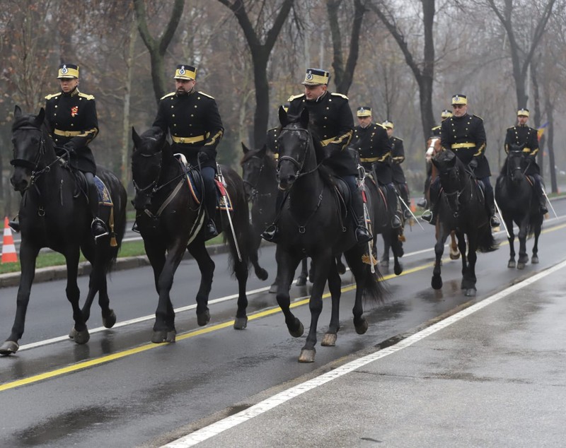 Repetiție generală pentru Parada Militară Națională, sâmbătă, la Arcul de Triumf