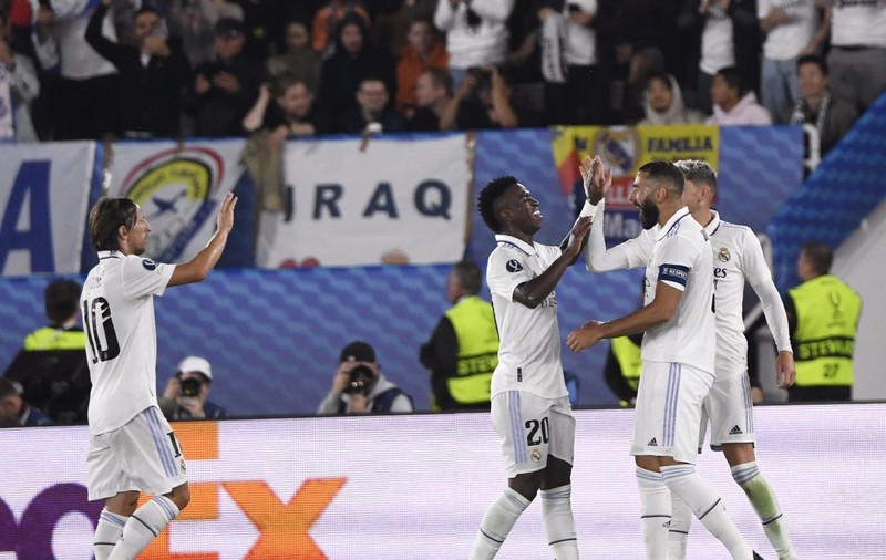 Real Madrid a câștigat Supercupa Europei pentru a cincea oară