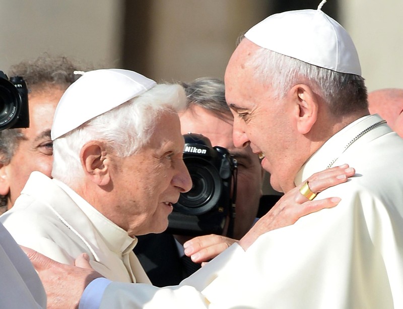 Papa Benedict și Papa Francisc
