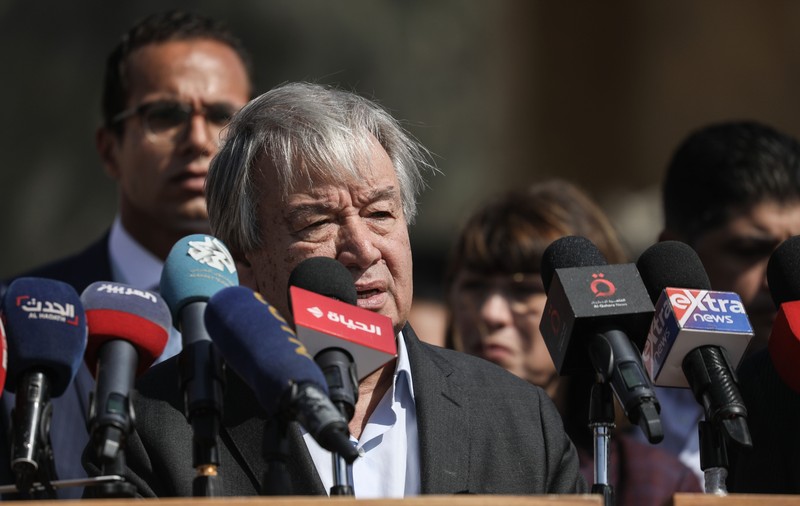Șeful ONU denunță „interpretarea tendenţioasă" a declarațiilor sale despre Hamas și se declară „şocat" de reacția Israelului