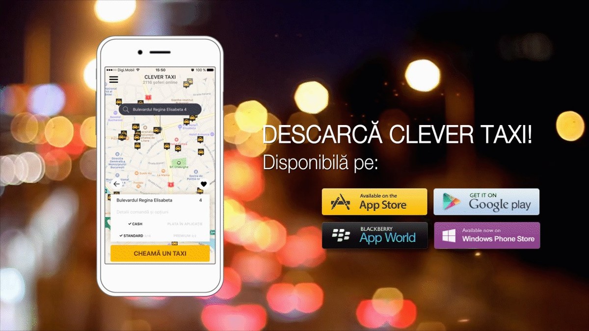 Bacșiș obligatoriu la Clever Taxi