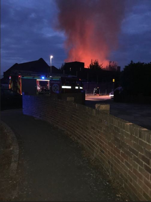 Incendiu de proporții la una dintre cele mai mari școli din Marea Britanie