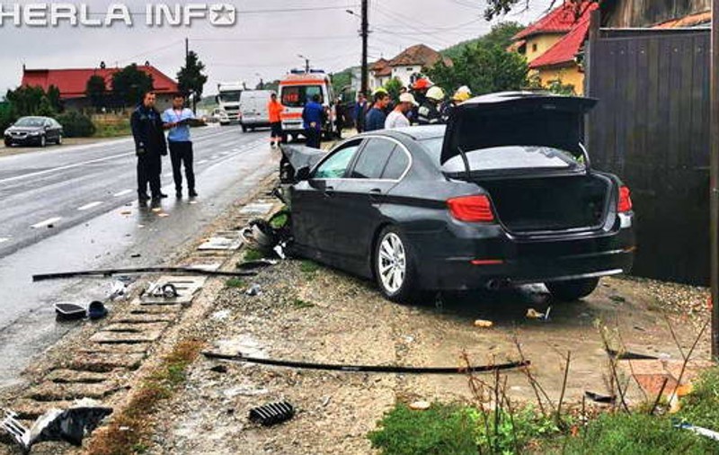 Accident mortal în Gherla. Un pieton a fost spulberat pe trotuar