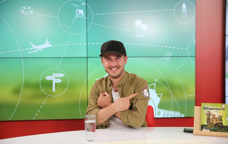 VIDEO/ Șerban Copoț a venit la „Star Trips&Tricks” pentru a ne povesti prin ce aventuri a mai trecut cu băieții lui