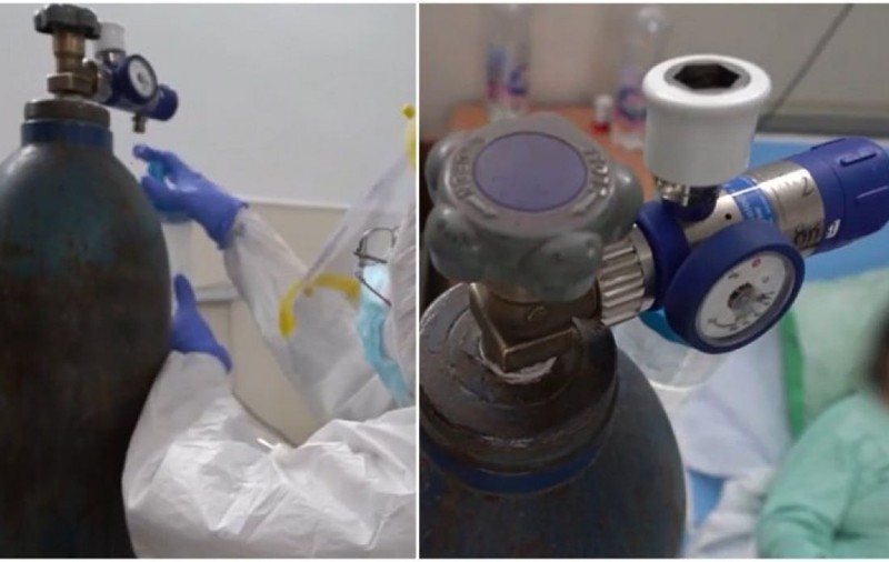 Un spital din Botoșani, fără stație de oxigen, a instalat tuburi folosite de obicei pentru sudură, ca să trateze pacienții COVID