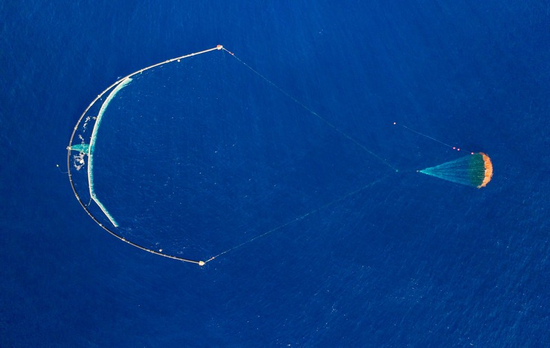 Premieră: o soluție ingenioasă de colectare a plasticului din ocean funcționează cu succes în Oceanul Pacific