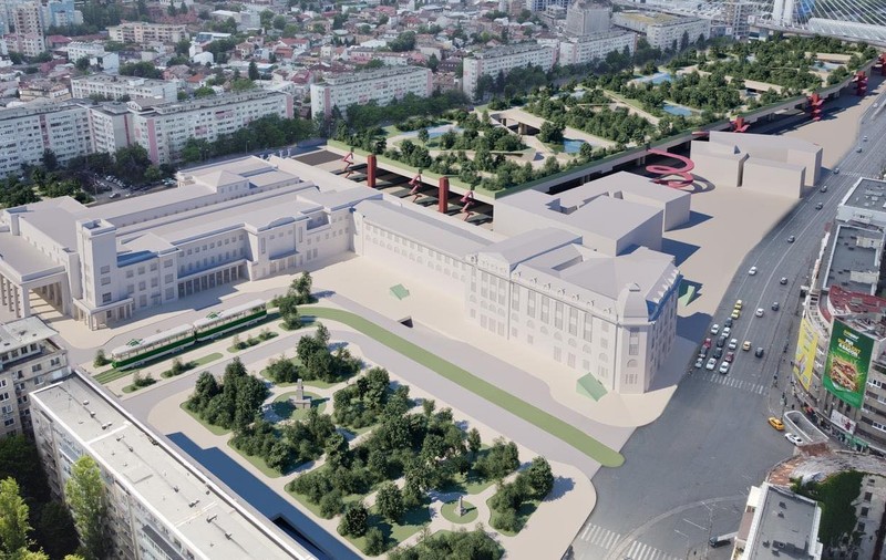 Gara de Nord are autorizație de modernizare, iar Policlinica CFR va fi demolată. Cum va arăta Piața Gării - machete