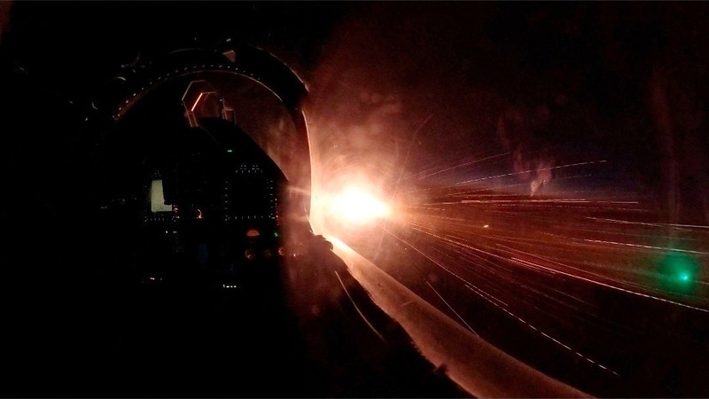 Un avion F-18 spaniol a doborât o dronă, în nordul județului Galați, pe 16 august 2026. Sursa Foto: X/NATO Air Command